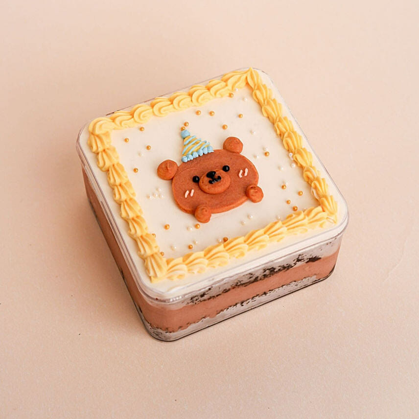 Korean Ins Container Dessert- White Bunny: Cake Delivery Malaysia