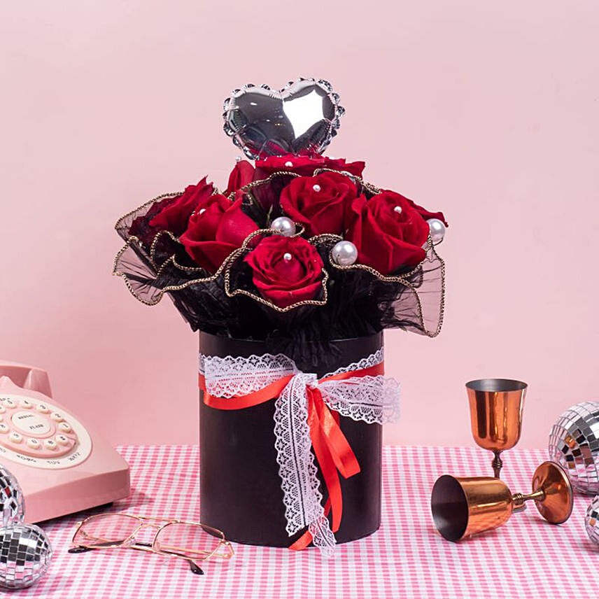 Eternity Love Flower Box: Flowers To Malaysia