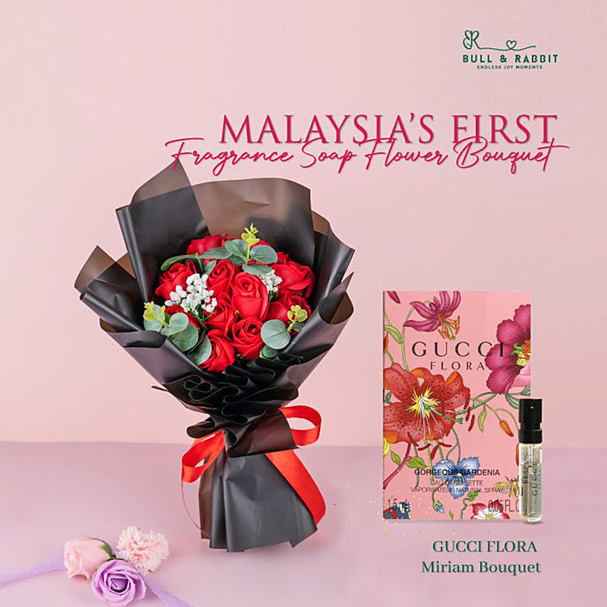 Gucci Flora Miriam Bouquet: Flower Delivery Malaysia