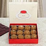 Box of Dry Fruit Besan Laddoo