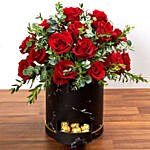 Box of 30 Red Roses Arrangement