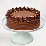 Crunchy Walnut Chocolate Cake