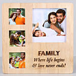 Perfect Family Personalised Photo Frame