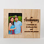 Personalised Anniversary Engraved Frame