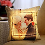 Personalised Led Cushion For Couple