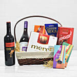 Red Wine N Truffles Gift Hamper