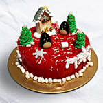 Red Velvet Christmas Cake