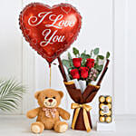 Adorable Love Gift Combo Arrangement