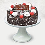 Appetizing Black Forest Cake For Birthday