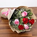 Attractive 6 Stolen Roses Bouquet