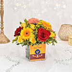 Sparks of Joy Diwali Flower Arrangement