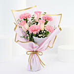 Beauty of Pink Flowers Bouquet