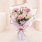 Beauty of Pink Flowers Bouquet