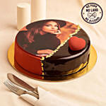 Dream Choco Photo Cake 6 Inches