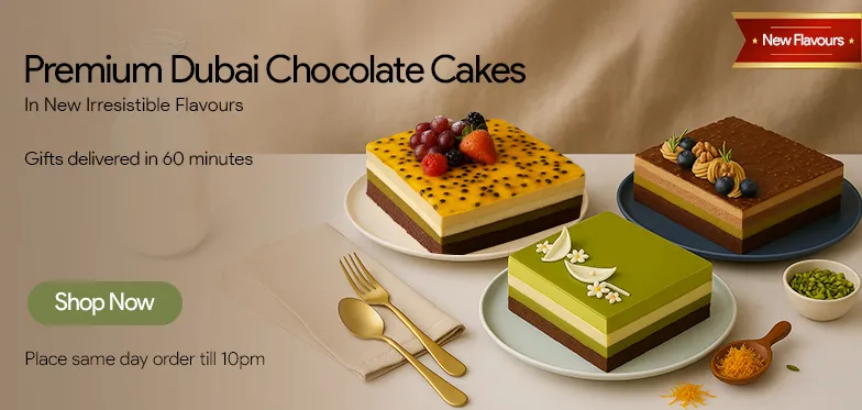 Dubai Chocolate Cakes