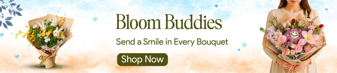  Bloom Buddies Bouquet Gifts