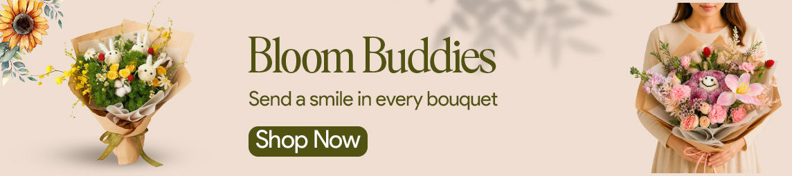  Bloom Buddies Bouquet Gifts