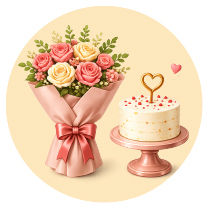 Flowers & Cake