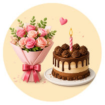 Flowers & Cake