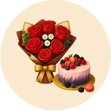 Cake N Flowers