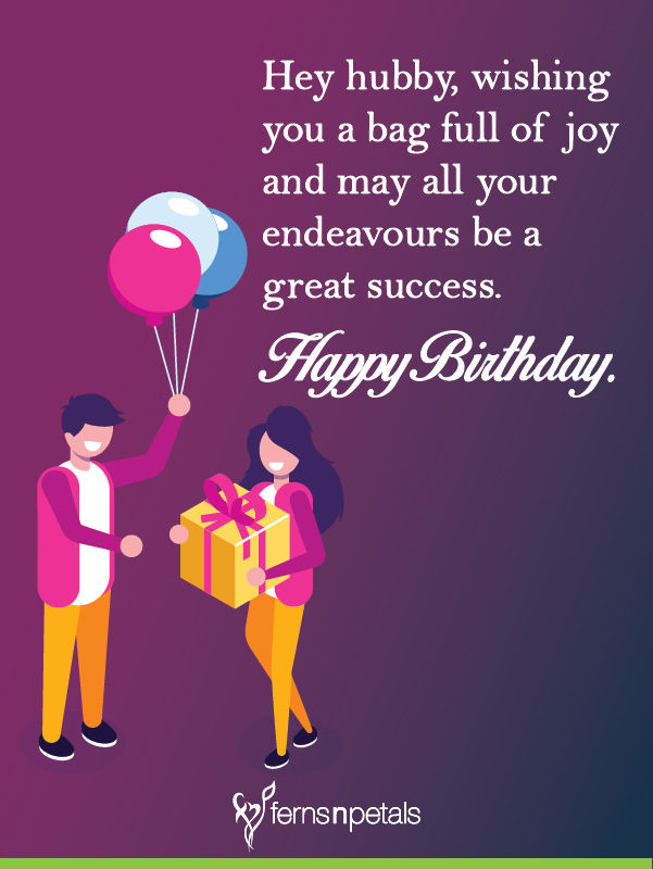 birthday wishes for husband