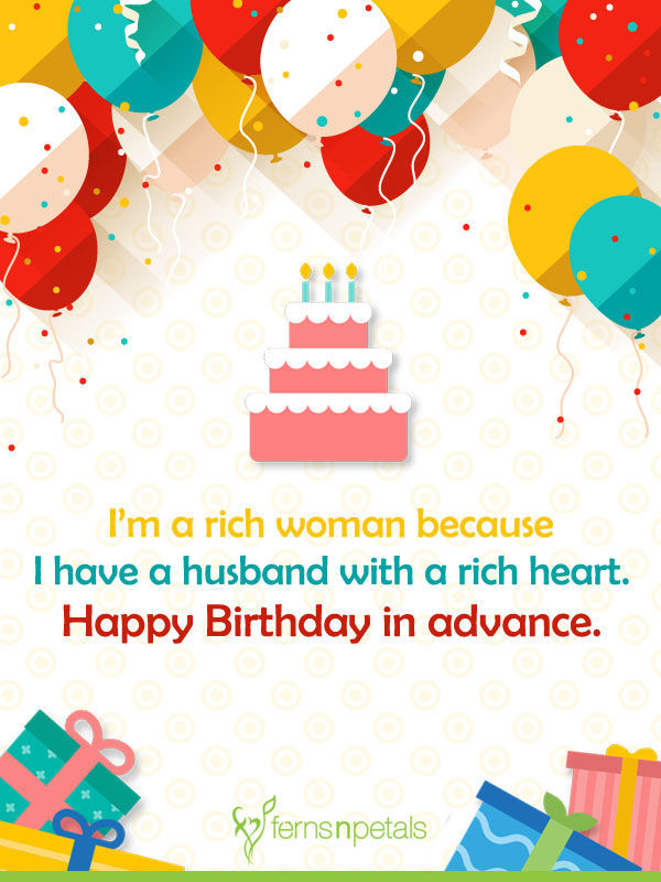 birthday wishes for husband