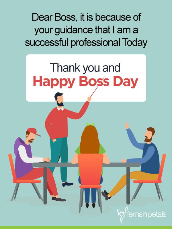 30+ Boss Day Wishes, Quotes, Greetings and Messages - FNP SG