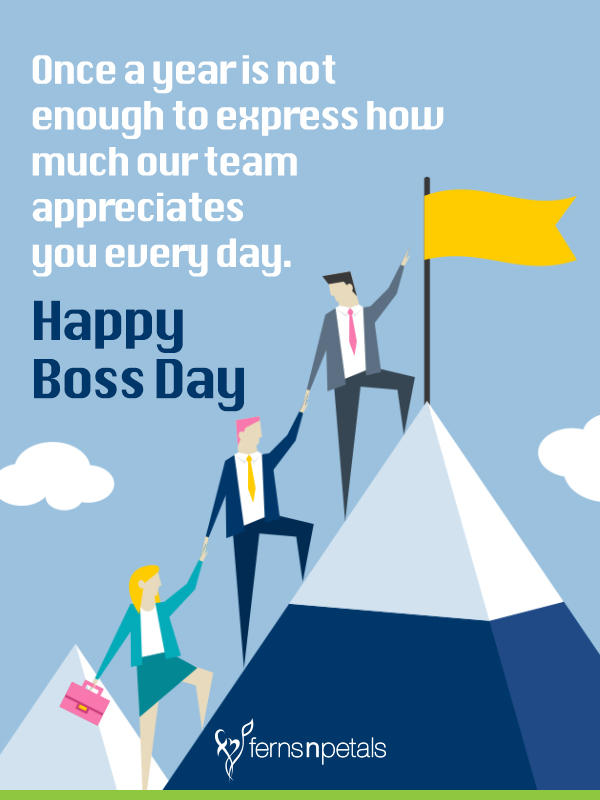 30+ Boss Day Wishes, Quotes, Greetings and Messages - FNP SG