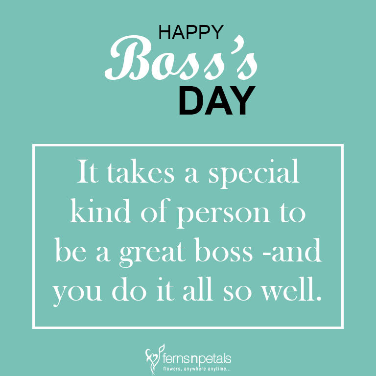 Boss Day Greeting