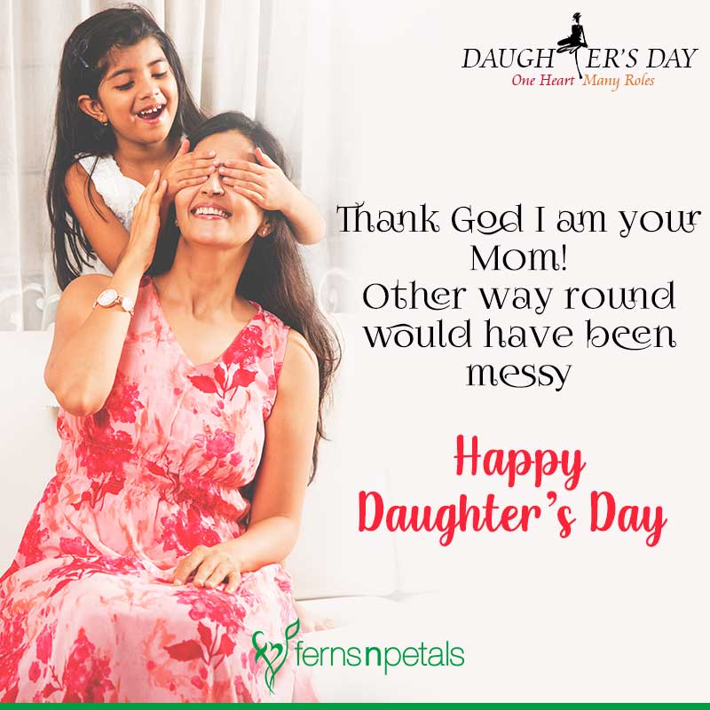 message for daughters day