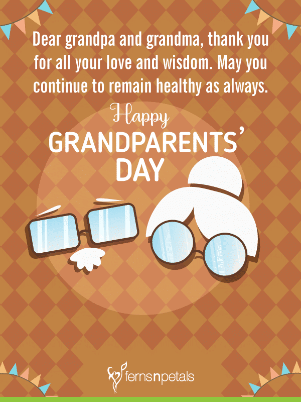 30+ Unique Quotes and Messages to wish Happy GrandParents Day - FNP SG