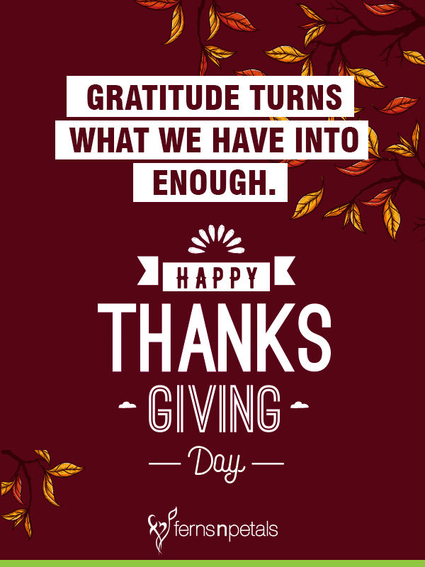thanks giving day wishes