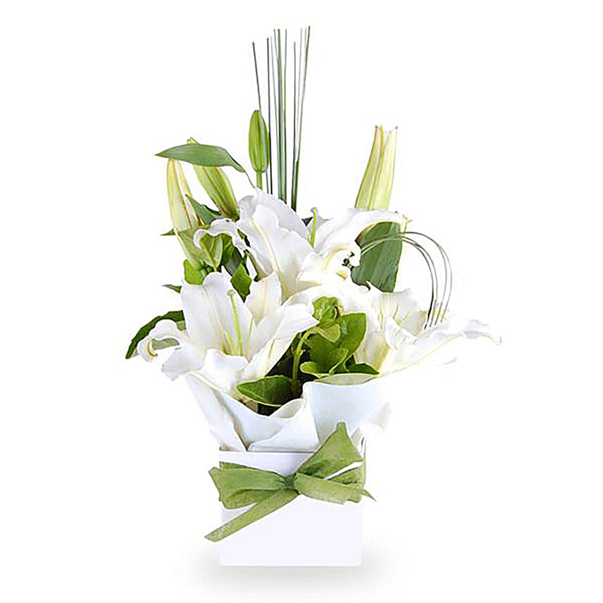 Oriental Lilies Bouquet Arrangement