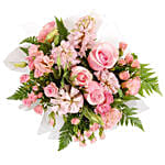 Arrangement of Beautiful Pastel Coloured Flowers