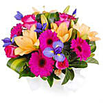 Arrangement of Bright Flowers