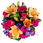 Arrangement of Bright Flowers