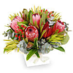 Fresh Colourful Flowers In Box