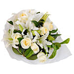 Roses & Lilies Bouquet Arrangement