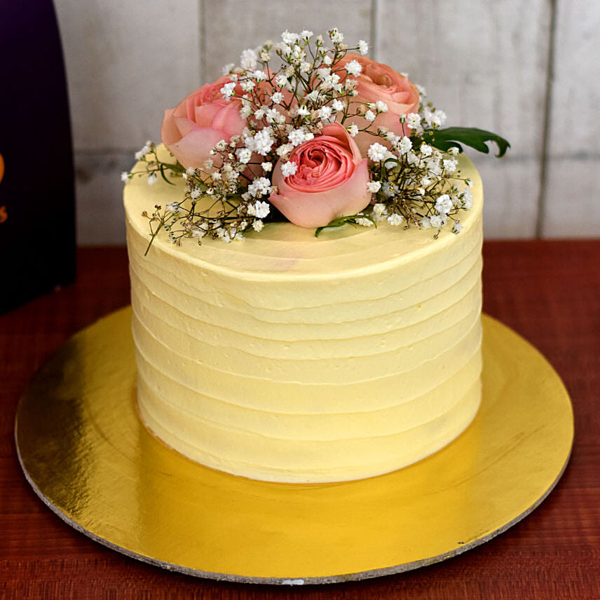 Exotic Pistachio Rose Cake 1 Kg