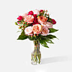 Appealing Assorted Rose & Spray Rose Arrangement