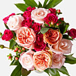 Appealing Assorted Rose & Spray Rose Arrangement