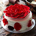 Delightful Rose Cake 1.5 Kg