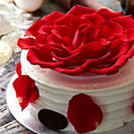 Delightful Rose Cake 1.5 Kg