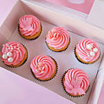 Delish Red Velvet Cupcakes 6 Pcs