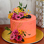 Flowerly Chocolate Cake 1.5 Kg