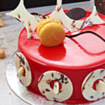 Mouth Watering Red Velvet Cake Half Kg