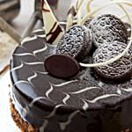 Vanilla Nutella Oreo Cake Half Kg