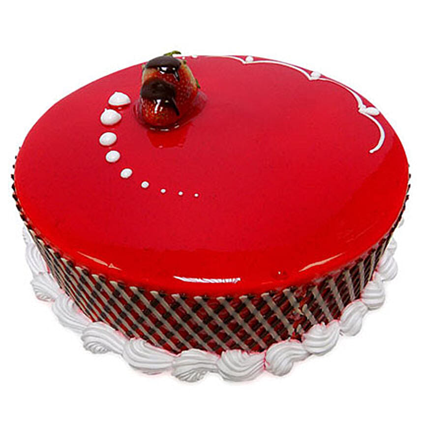 1Kg Strawberry Carnival Cake EG