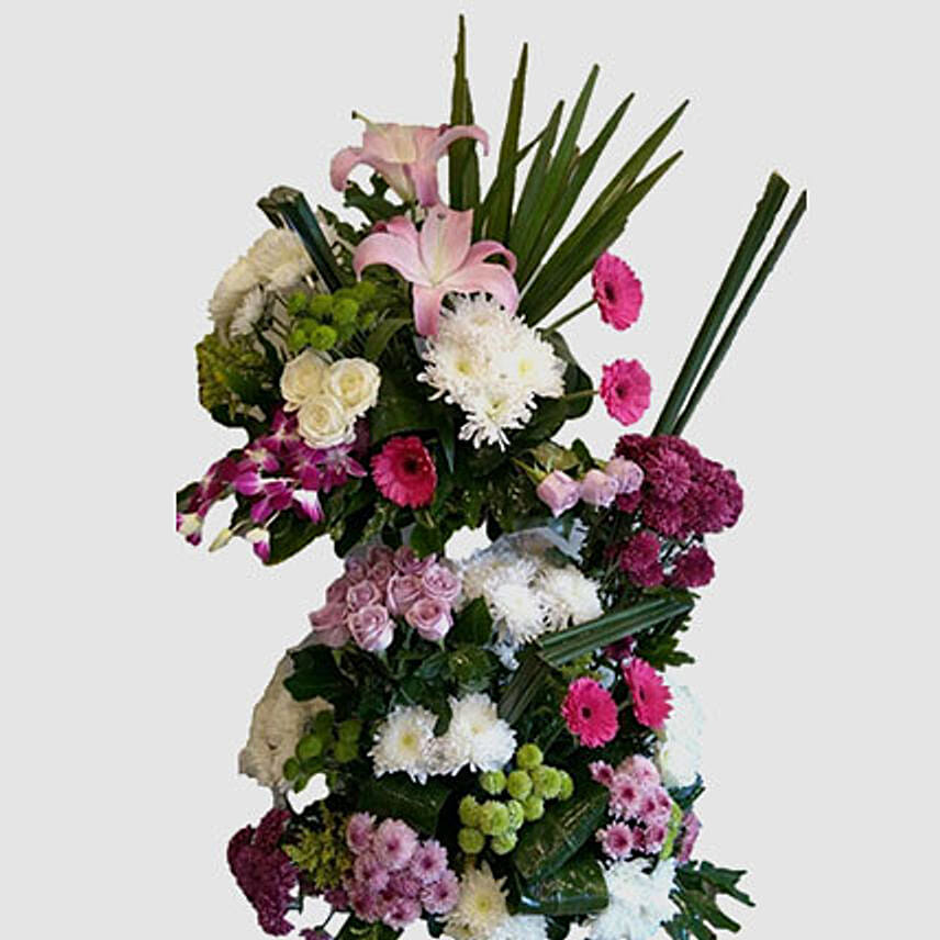 Vibrant Mixed Flowers Bouquet