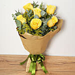 Bouquet Of Yellow Roses EG